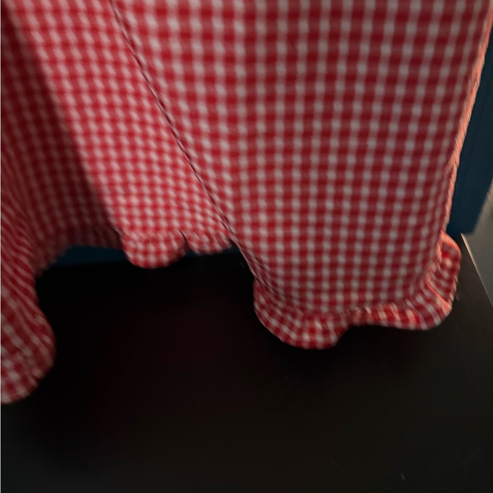 Sienna Sky Red and White Gingham Midi Dress - Picture 3 of 6